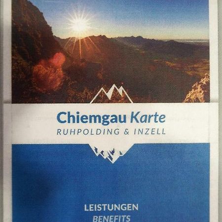 Studio App. 337 Mit Blick Auf Die Berge Inzell Exteriér fotografie